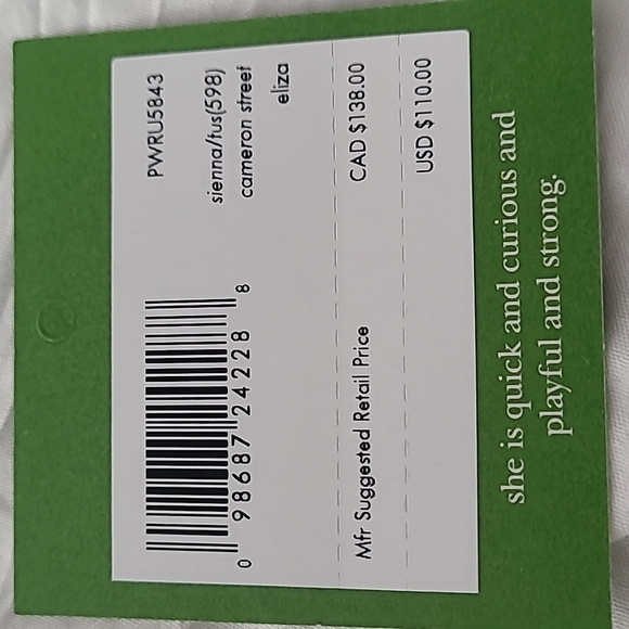 Kate Spade New York Cameron Street Eliza Leather Wallet PWRU5843 NEW - Picture 6 of 6